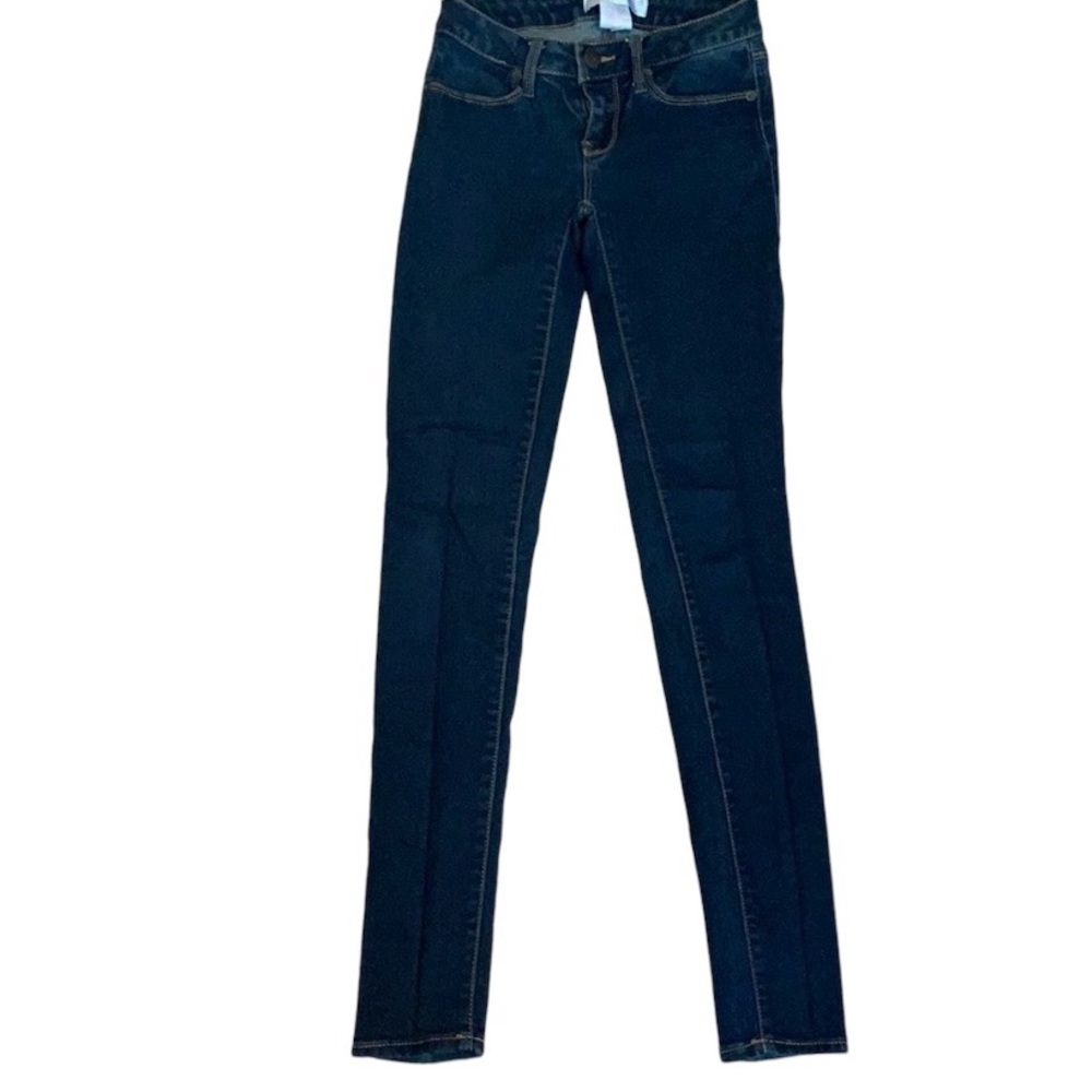 No Boundaries Dark Wash Low Rise Skinny Jeans Junior’s Size 1